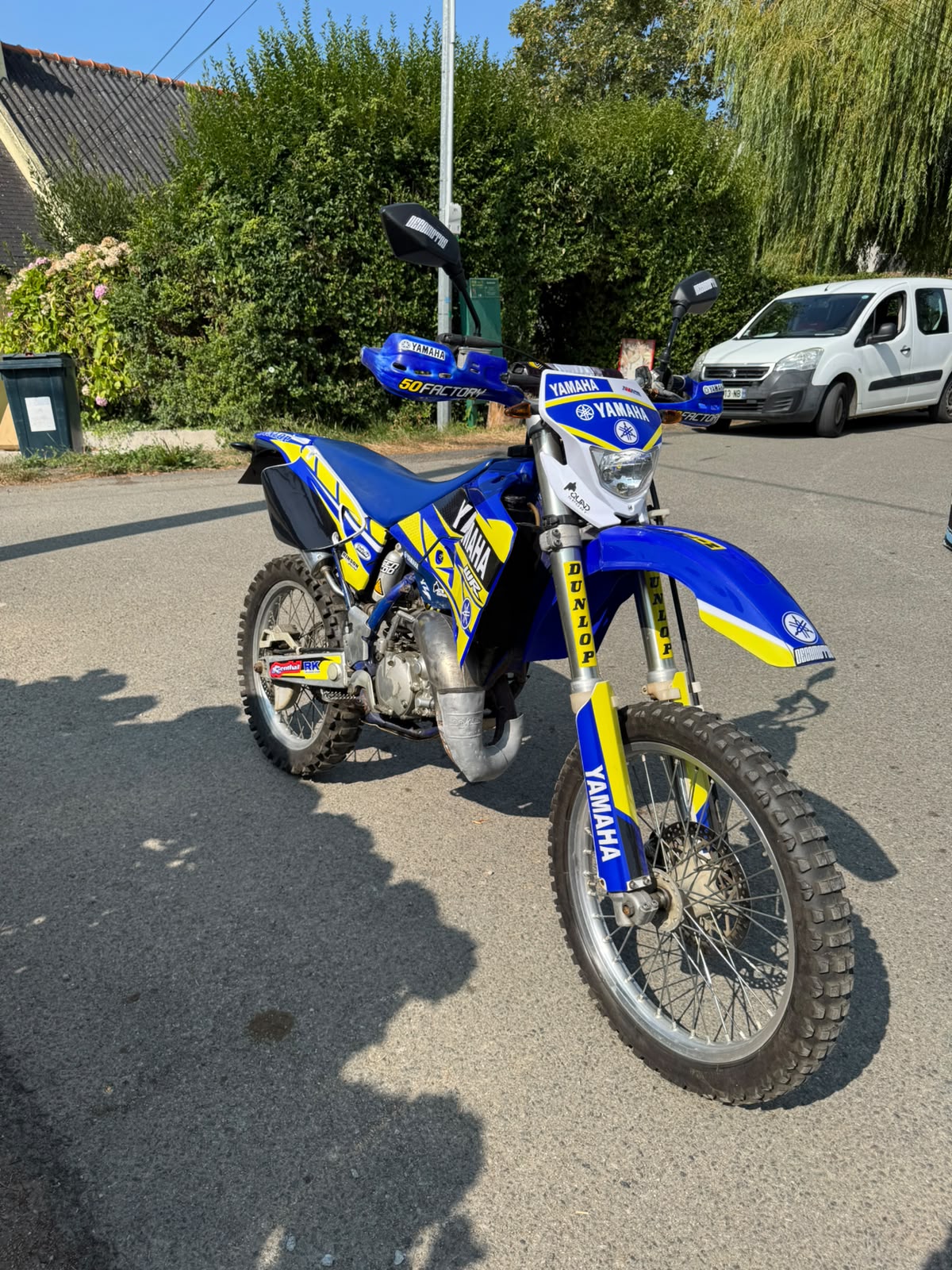 Kit déco YAMAHA YZ 125-250 1996-2001 - BLUE YELLOW