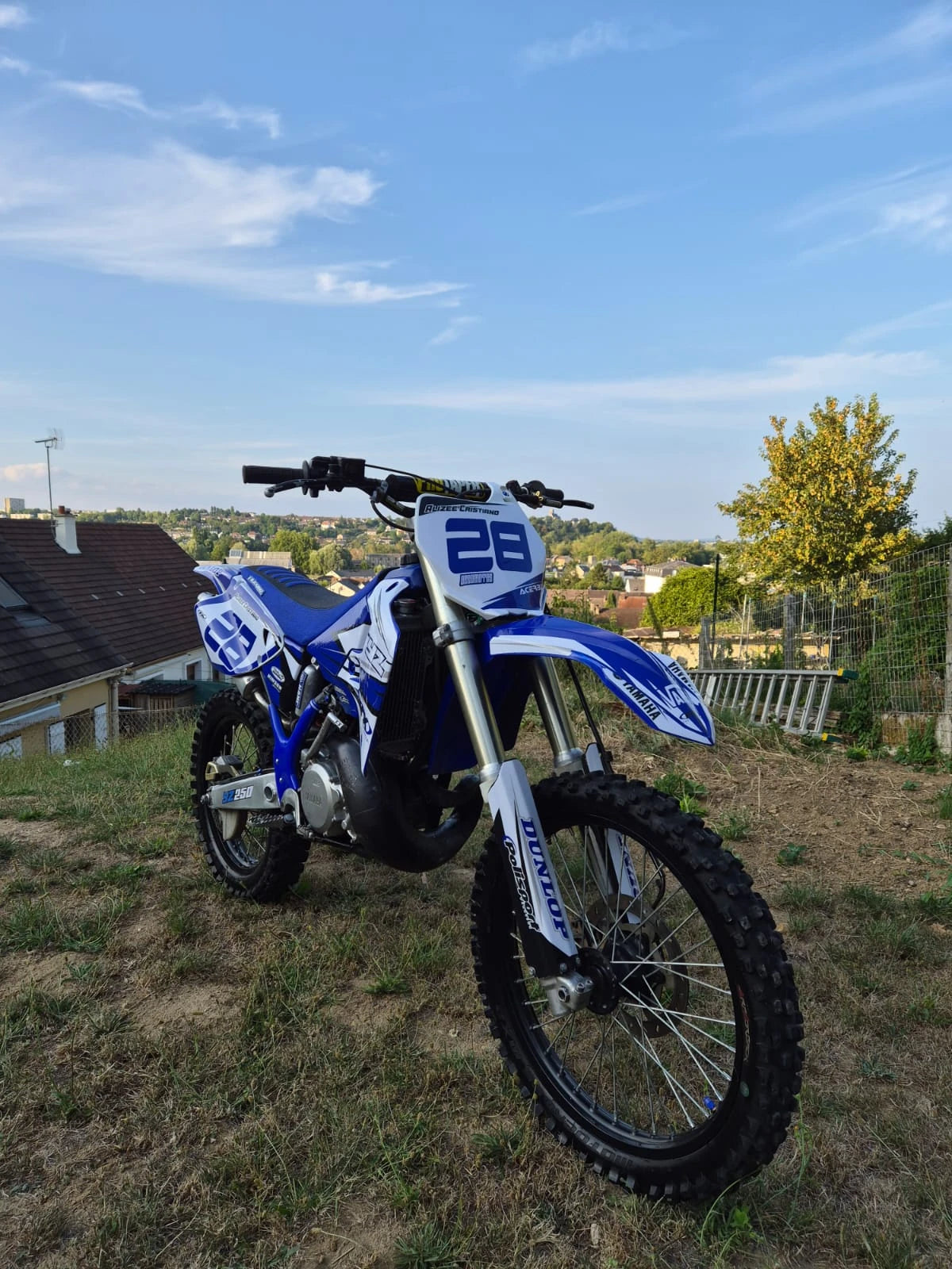 graphics kit YAMAHA YZ 125-250 1996-2001 - FACTORY