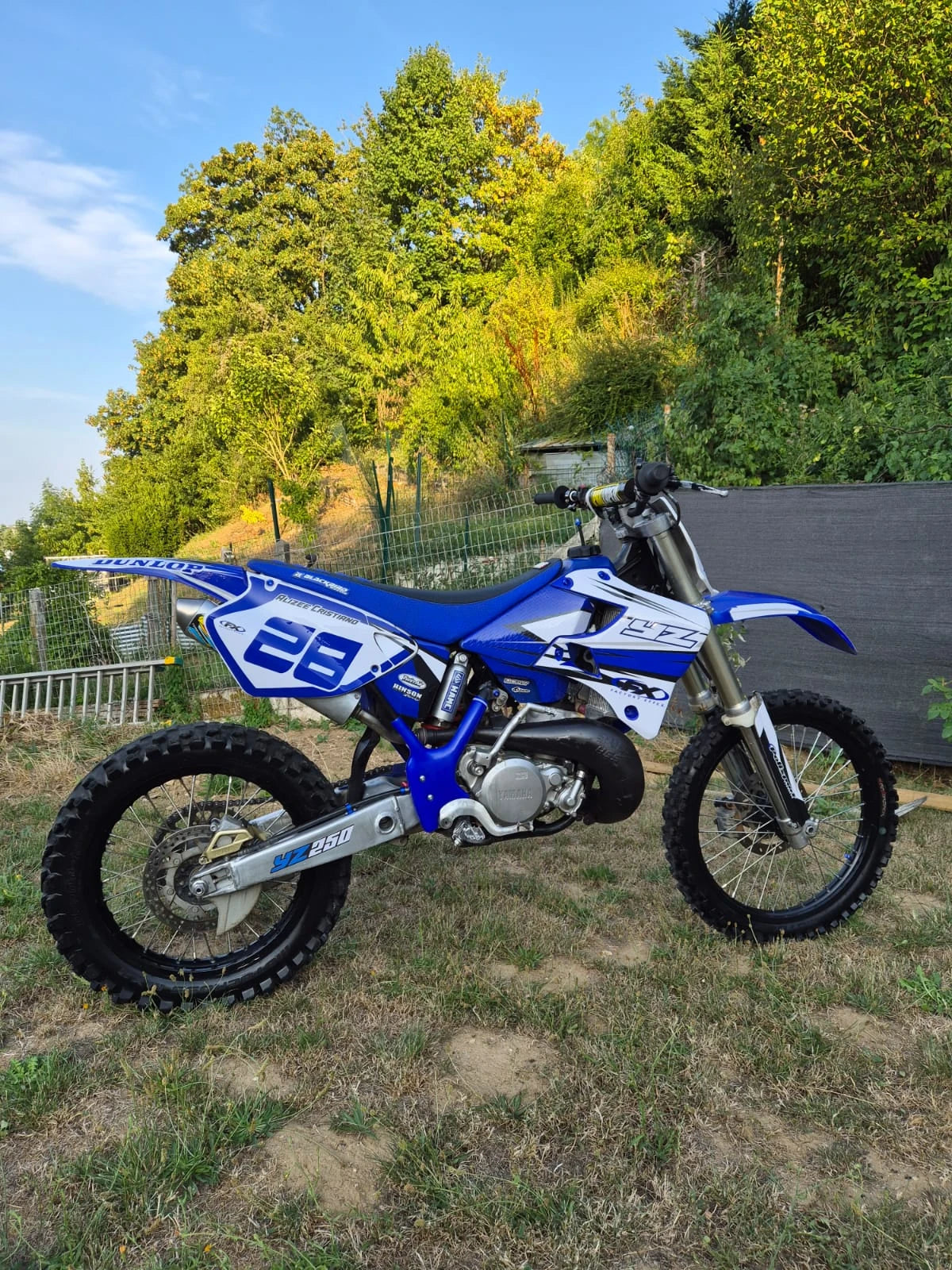 graphics kit YAMAHA YZ 125-250 1996-2001 - FACTORY