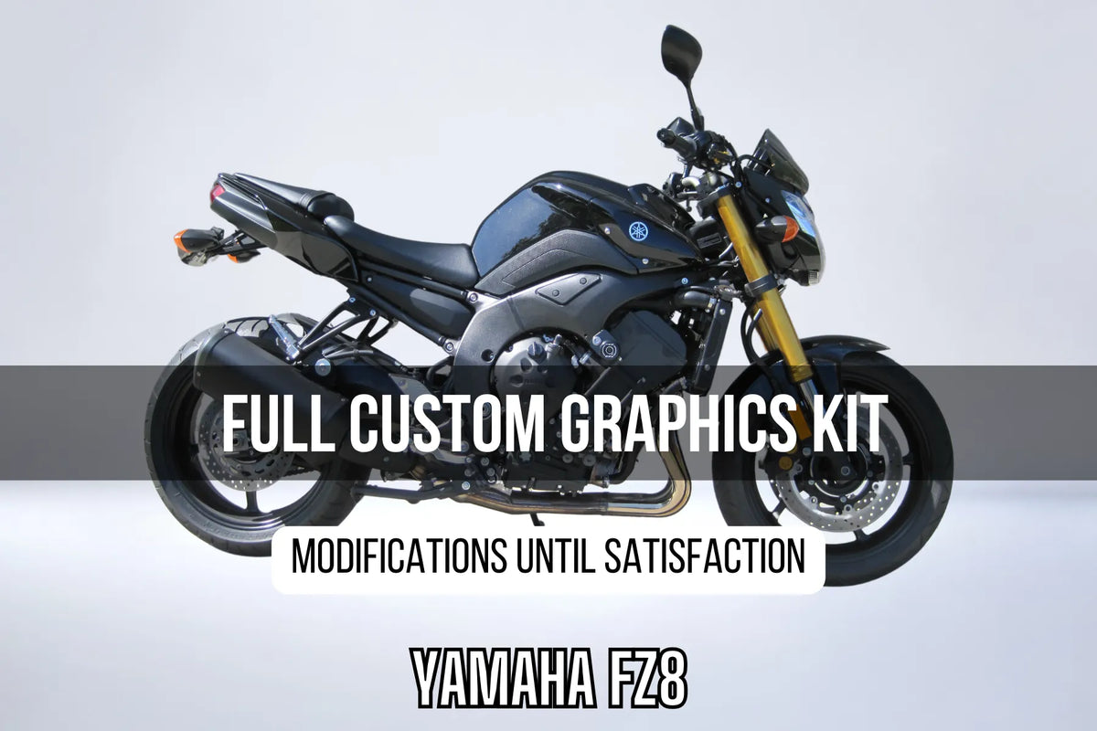 Kit Déco YAMAHA FZ8 100% personnalisé