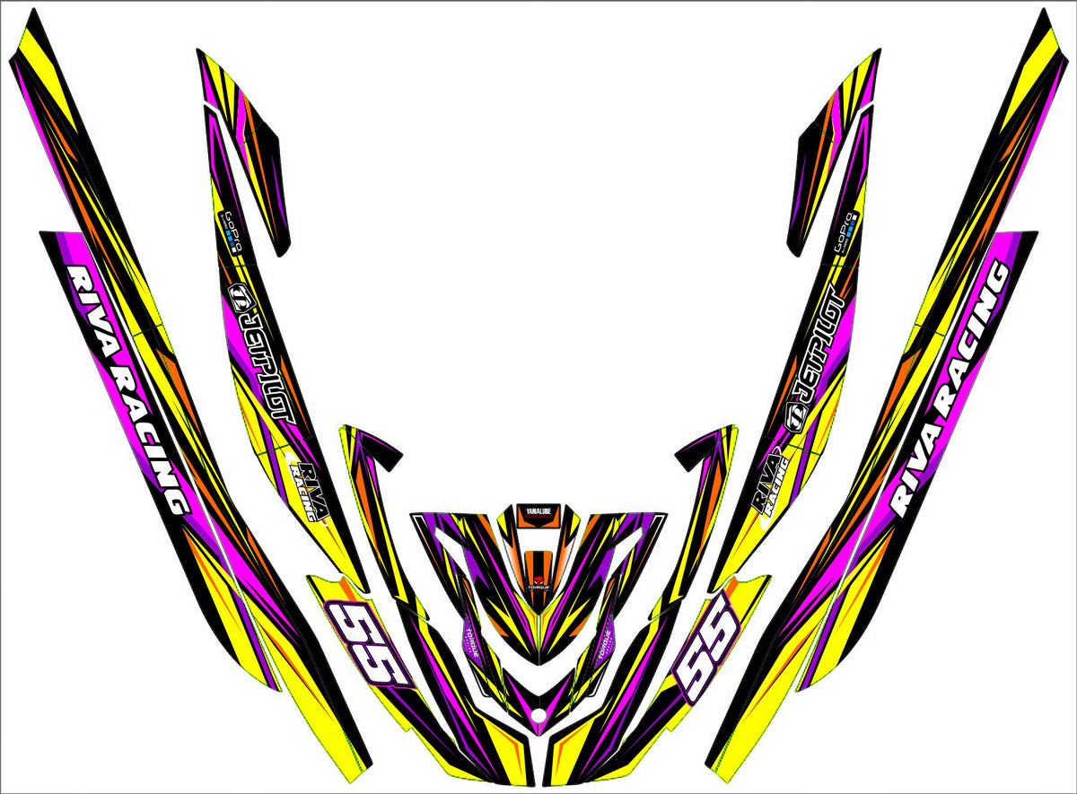 Kit Déco VELKARIS – Yamaha GP 1800 SVHO Waverunner 2016-2020