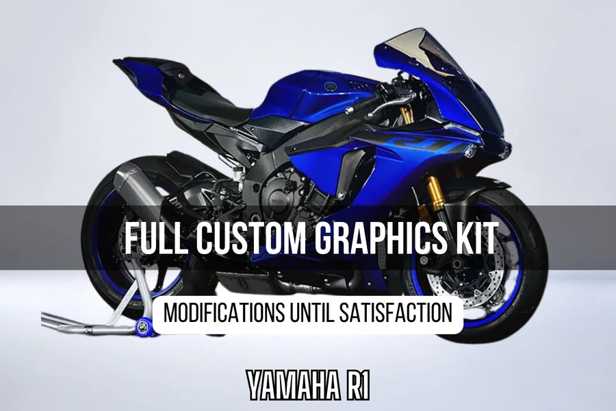 Kit grafiche YAMAHA YZF R1 100% personalizzato