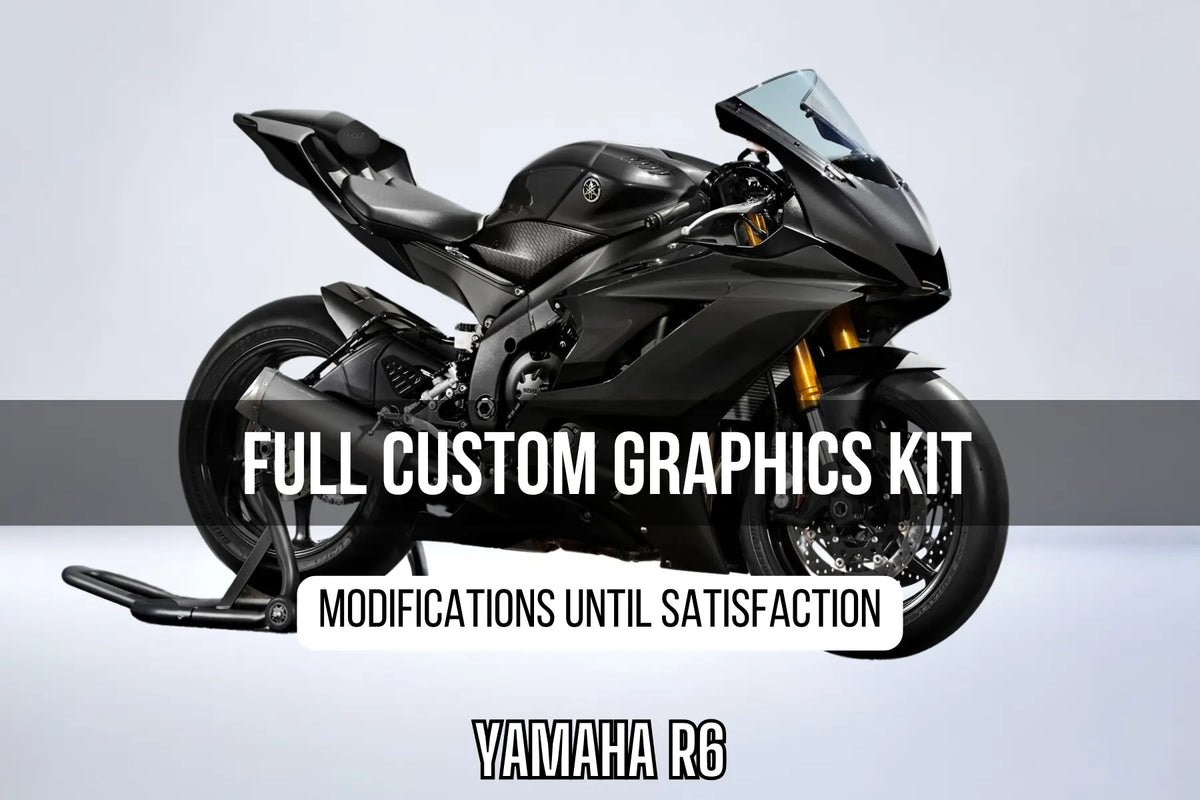Kit Déco YAMAHA YZF R6 100% personnalisé