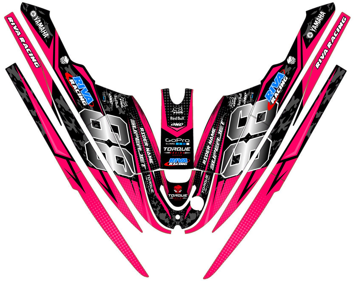 Graphics kit OBSKURA - Yamaha SUPERJET 2008-2020