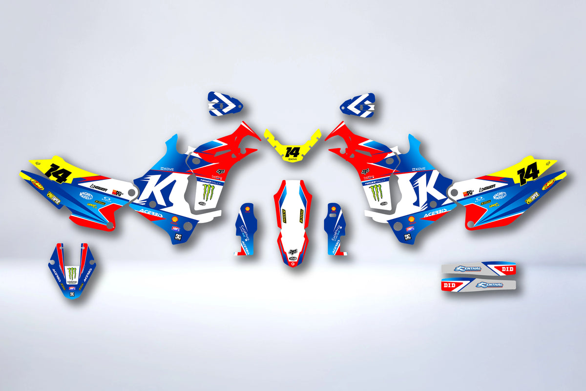 Kit Déco Kove 450 Rally 2022-2025 - FACTORY