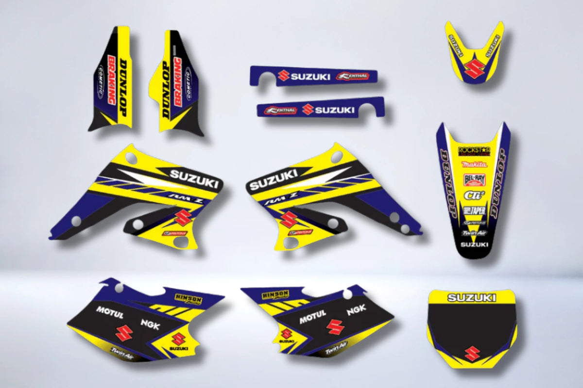 Kit Déco SUZUKI RMZ 250 2004-2006 - FACTORY