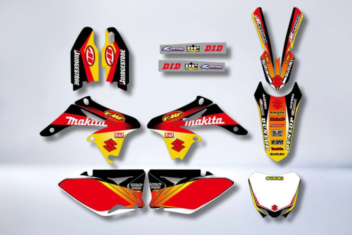 Kit Déco SUZUKI RMZ 250 2010-2018 - MAKITA #2