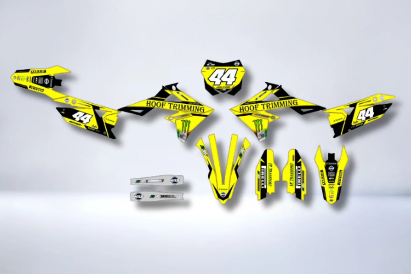 Kit déco SUZUKI RM-Z 450 2018-2025 & RM-Z 250 2019-2023 - ZYNKOR