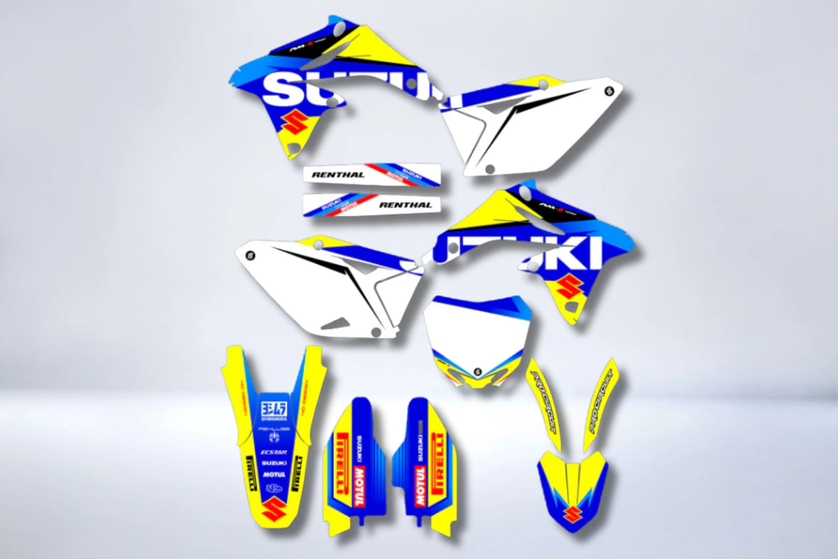 Dekor-Kit SUZUKI RMZ 250 2010-2018 - DRAXON