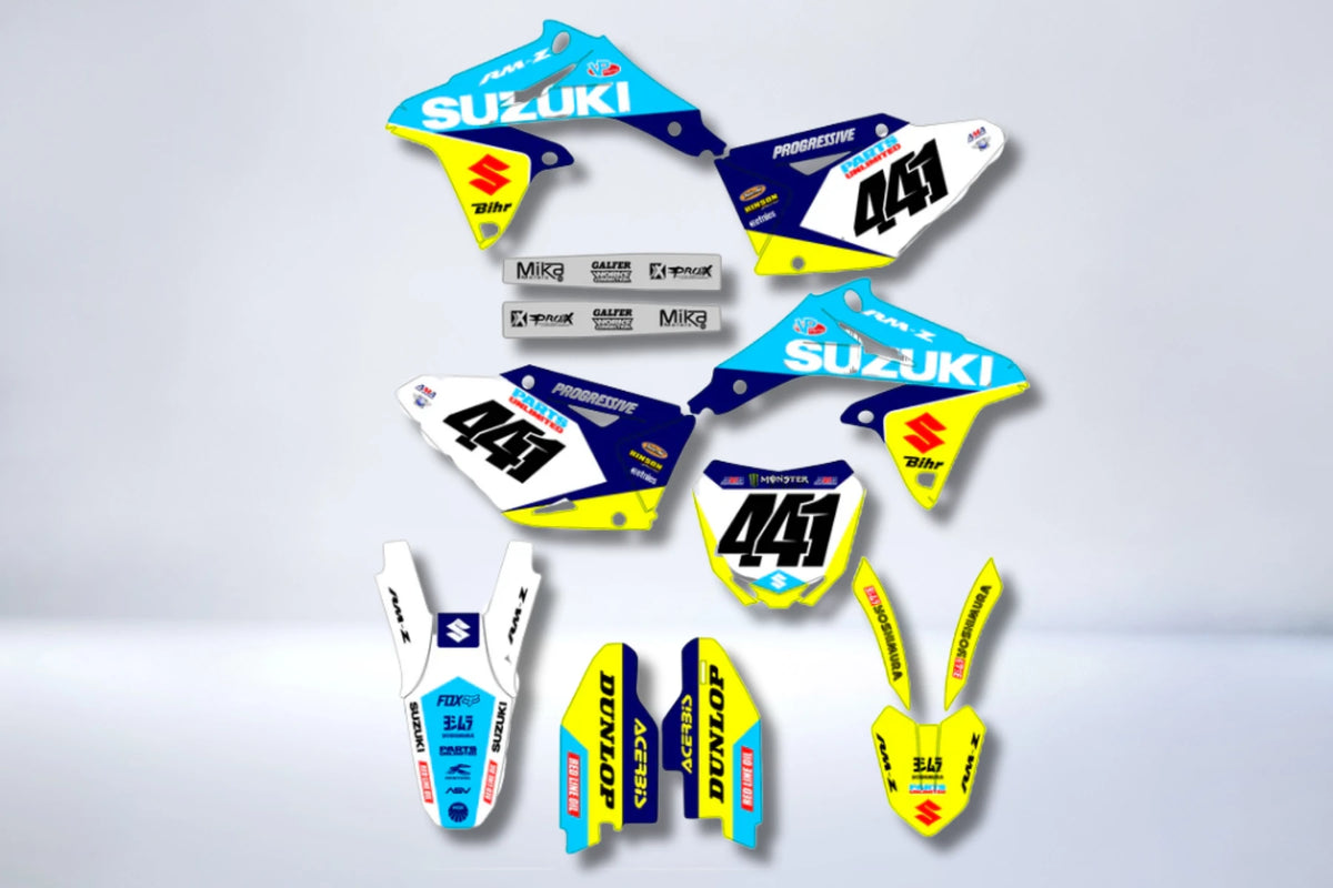 Kit déco SUZUKI RMZ 250 2010-2018 - TREMORX