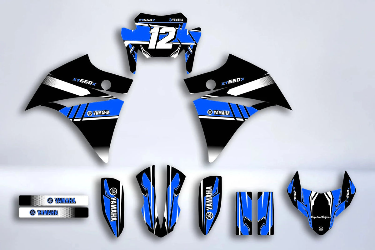 Kit déco YAMAHA XT 660 AVANT 2006 - ANNIVERSARY