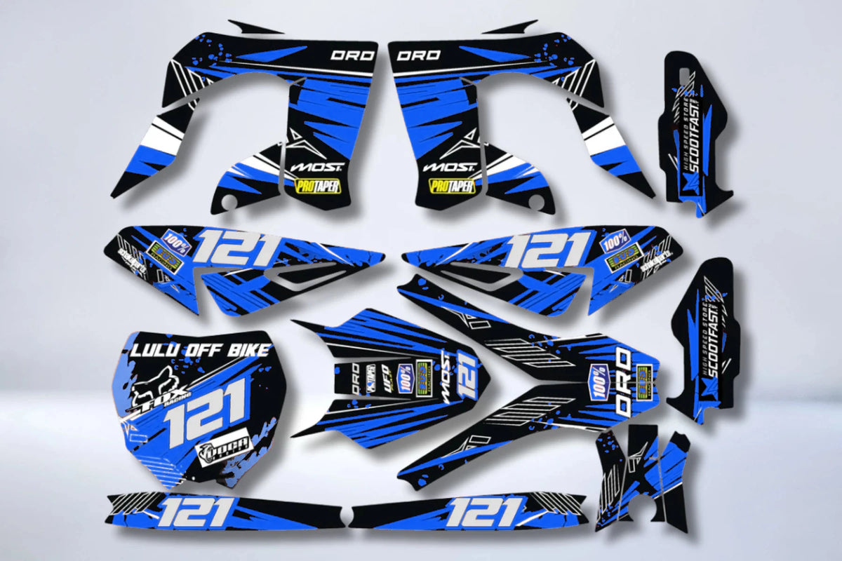 Dekor-Kit DERBI DRD PRO RED FACTORY