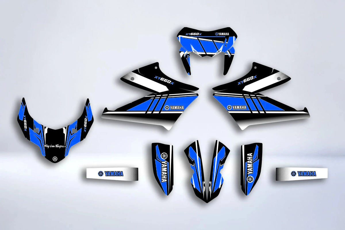 Kit grafiche YAMAHA XT 660 X DOPO 2006 - 60° Anniversario V1