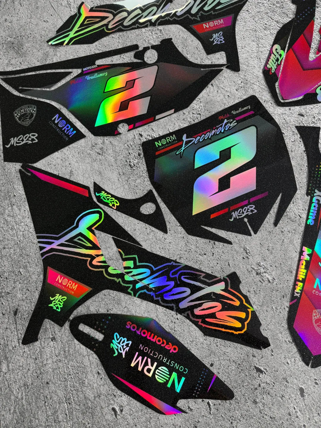 Dekor-Kit YAMAHA YZ 125 250 R-TECH REVOLUTION 2002-2021 - Ride Your Dream