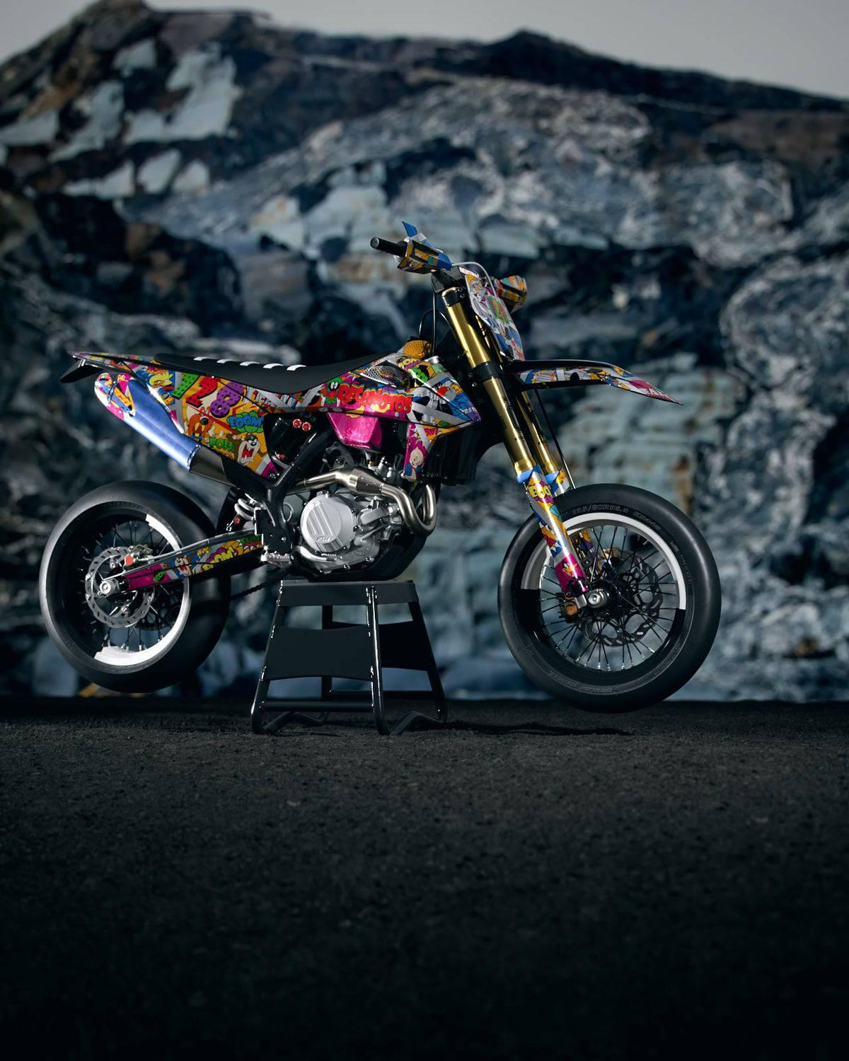 graphics kit KTM adaptable to all models - CARTOON