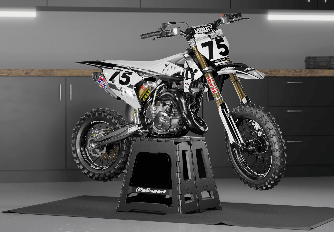 B&W - Semi-Custom graphics kit
