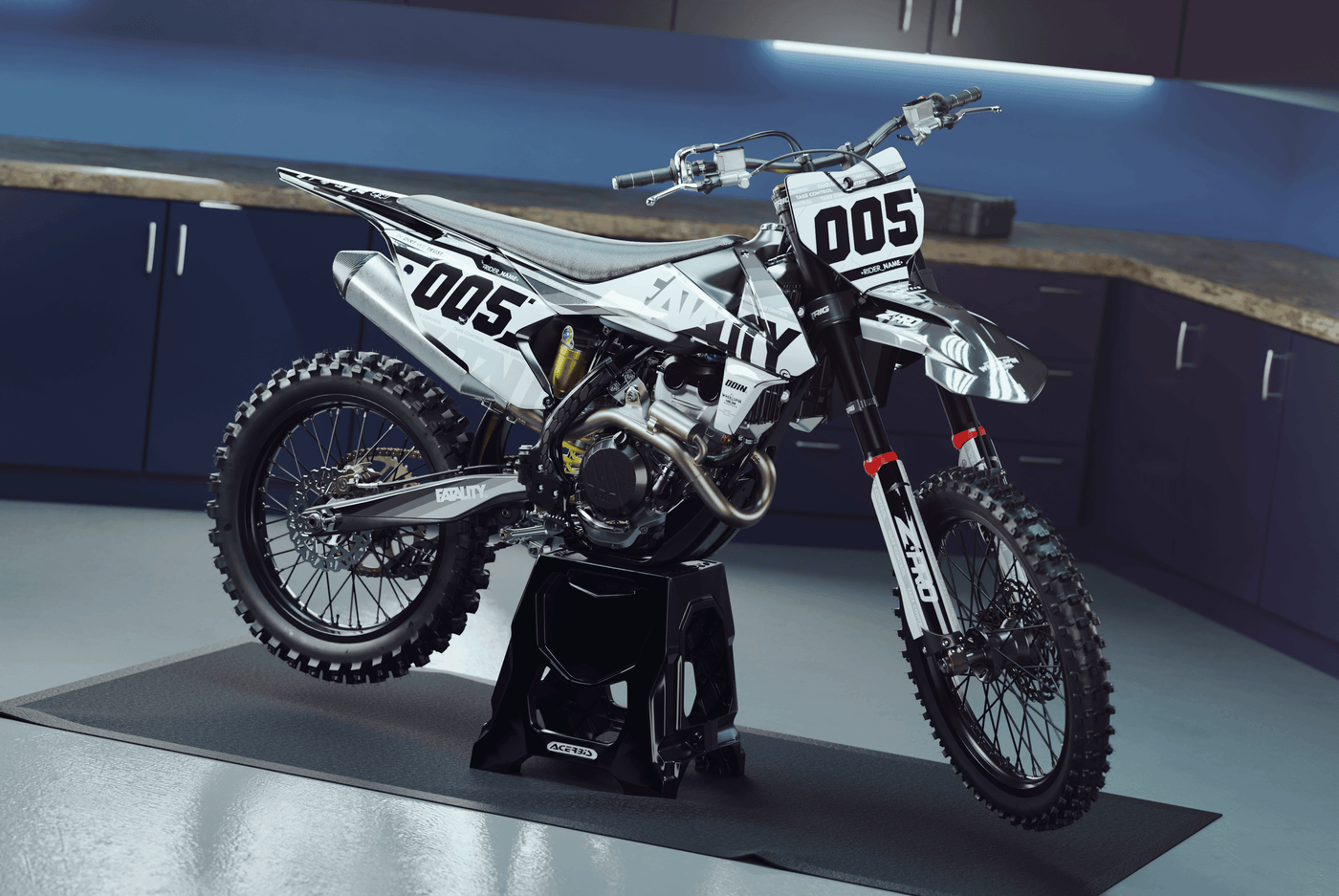 B&W - Semi-Custom graphics kit