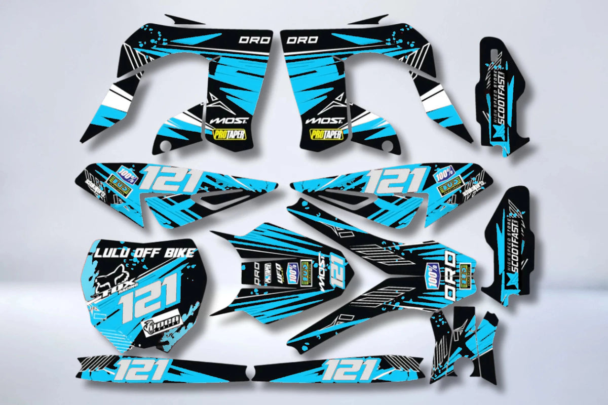 Dekor-Kit DERBI DRD PRO RED FACTORY