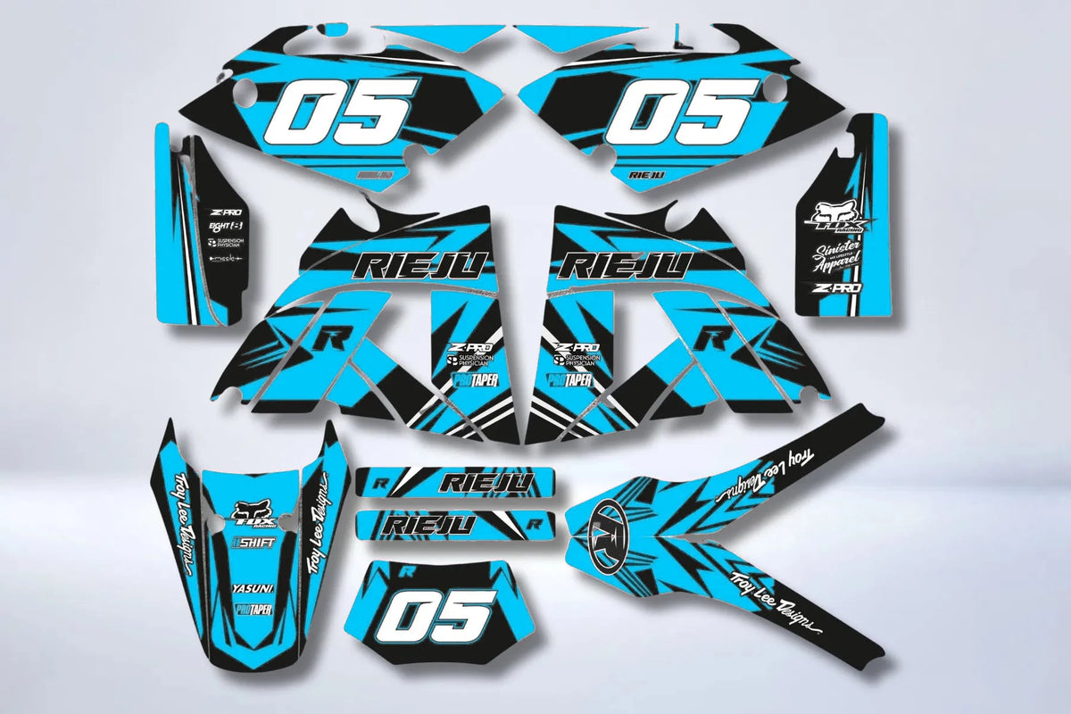RIEJU SMX / MRX graphics kit - RED