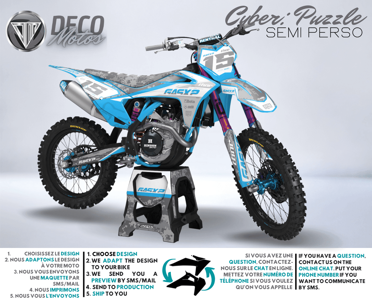 Puzzle - Kit de decoración semi-personalizado