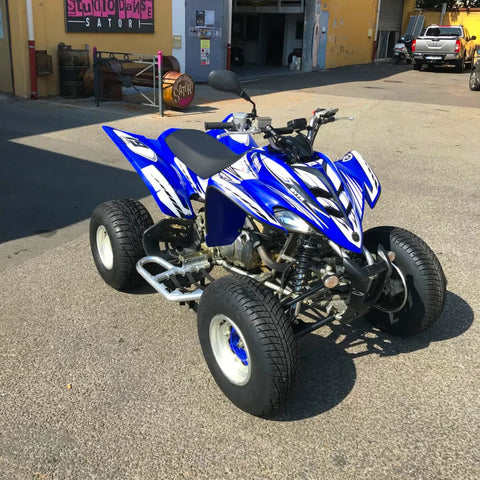 Quad au kit déco bleu