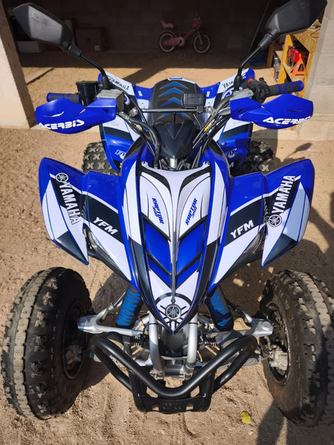 Quad au kit déco bleu