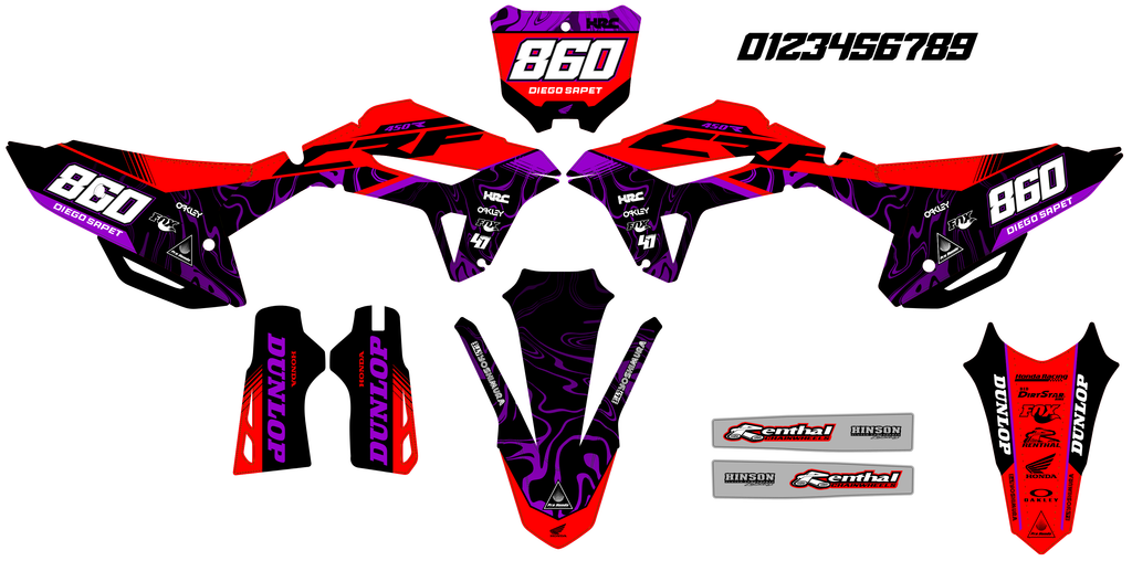 Kit déco BETA RR Enduro 2020-2022 - FALTRIX