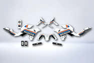 Autocollants De Protection Résine 3D Pour Phare Avant Honda Transalp XL 750 2023-2024 - Anti-chocs, Anti-rayures, Imperméables - 2