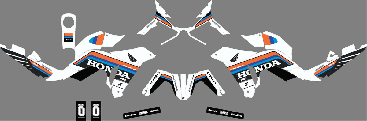 HONDA TRANSALP 750 2023-2025 graphics kit - RAVNAGE