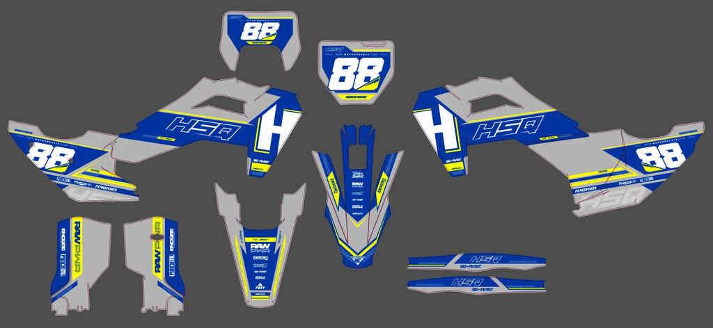 Kit déco BETA RR Enduro 2020-2022 - ZYNTRIX