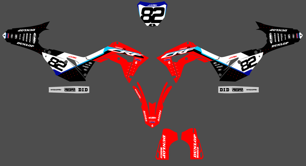 Kit déco BETA RR Enduro 2020-2022 - GRIPTOR