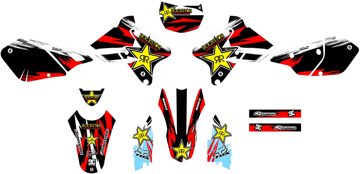kit grafiche SUZUKI DRZ 400 - ZOXTRIX