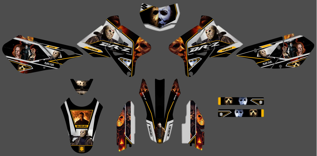 graphics kit SUZUKI DRZ 400 - RYFTOR