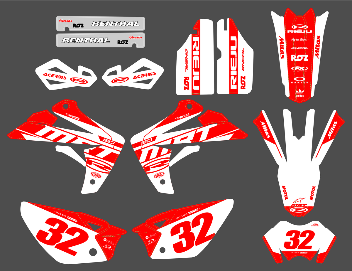 graphics kit RIEJU MRT 2009-2021 - MOTRIX