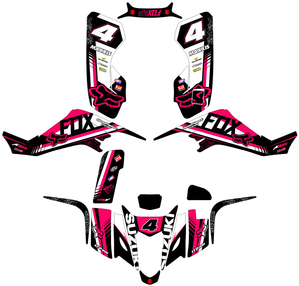 Kit Déco SUZUKI LTZ 400 2003-2008 (modèle carburateur) - VORTYX