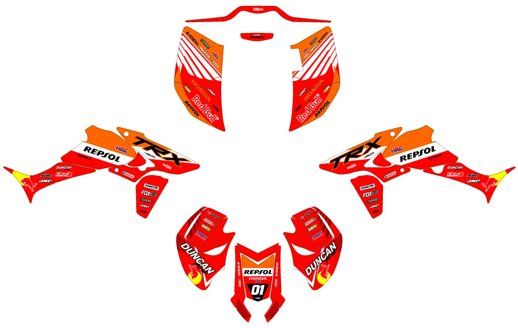 Kit déco BETA RR Enduro 2020-2022 - DRAXION