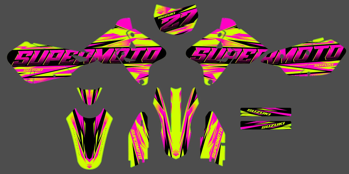 kit grafiche SUZUKI DRZ 400 - FLYXION