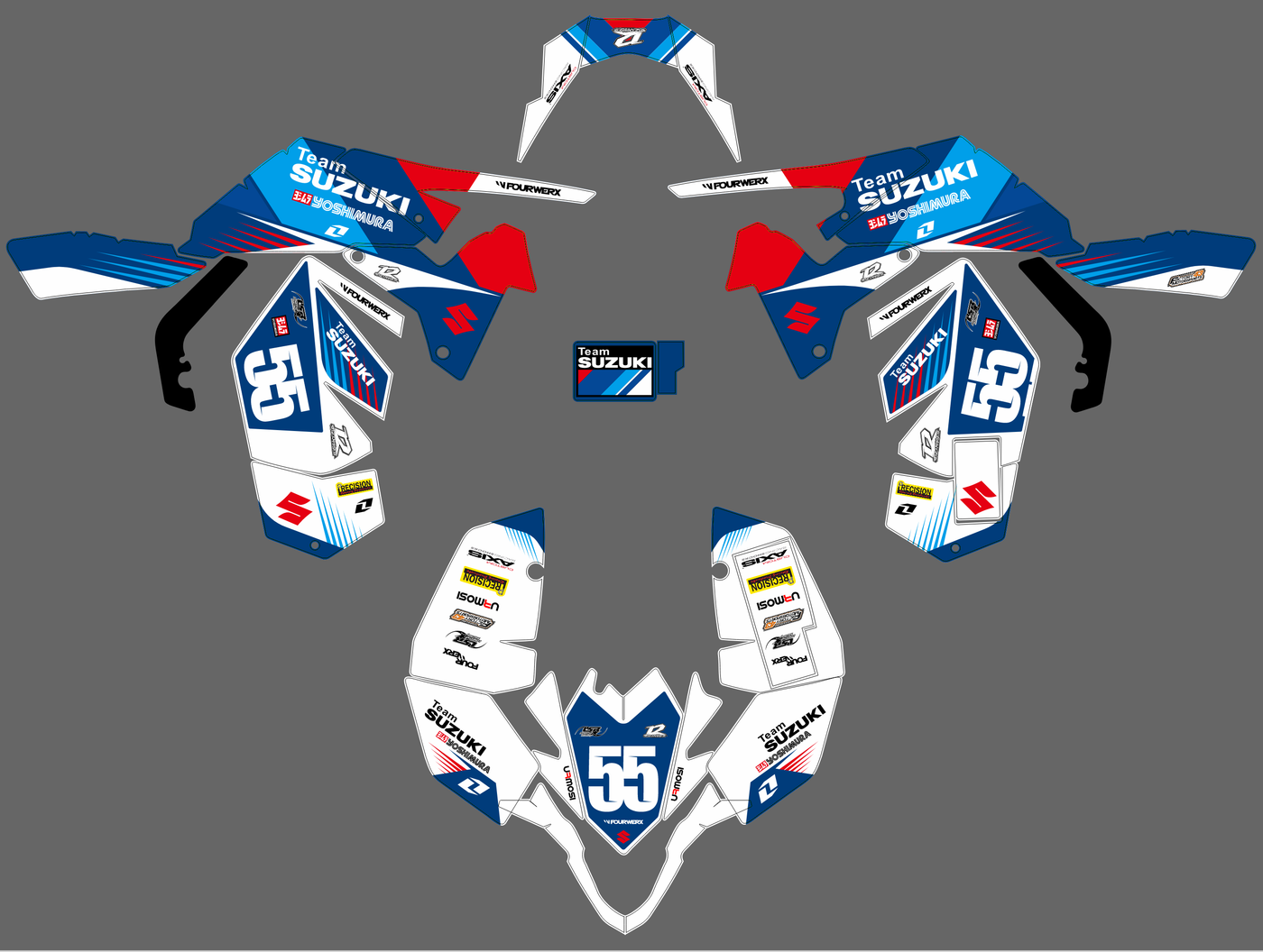 Kit déco SUZUKI LTR 450 - NOVATRX