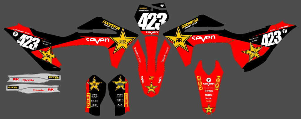 Kit Déco GASGAS EC / EC-F / MC / MC-F 2020-2023 - TORQIX