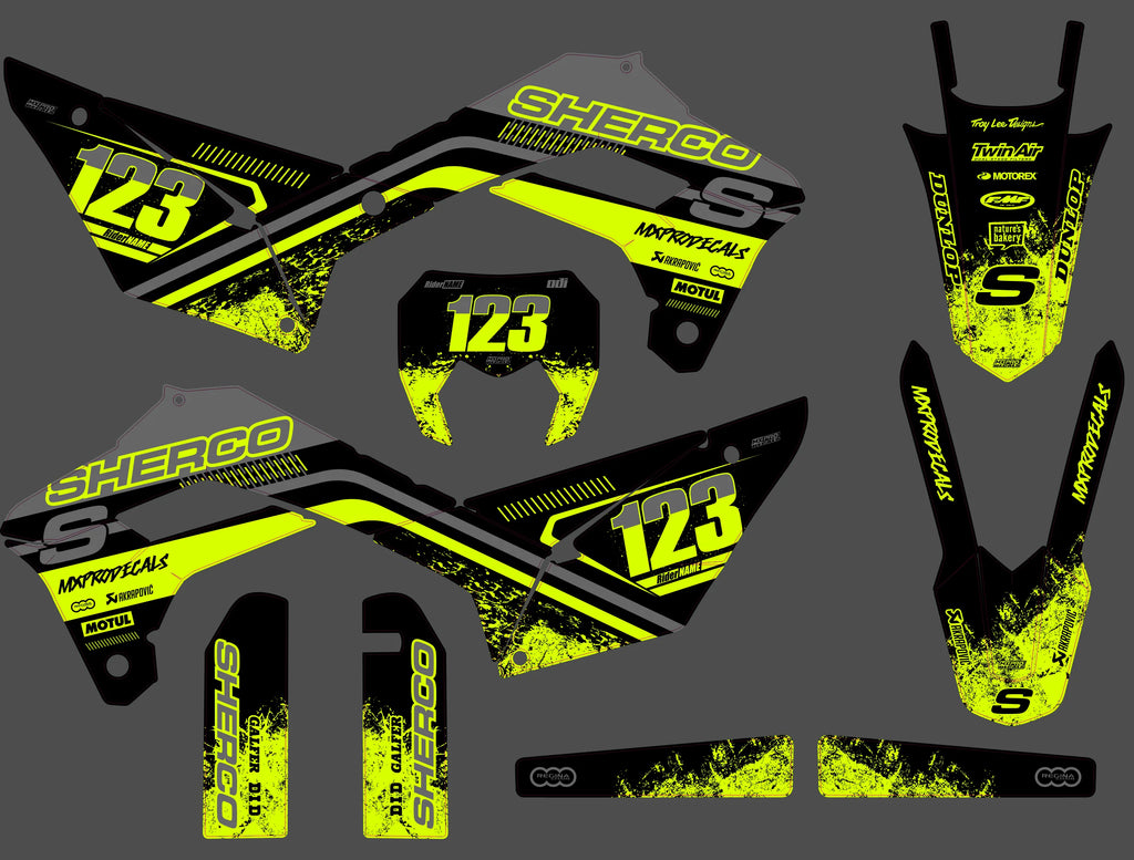 Kit déco Sherco SE SEF 2017-2023 - KRAXON