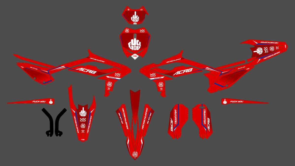 kit grafiche BETA RR Enduro 2020-2022 - ZURVAX
