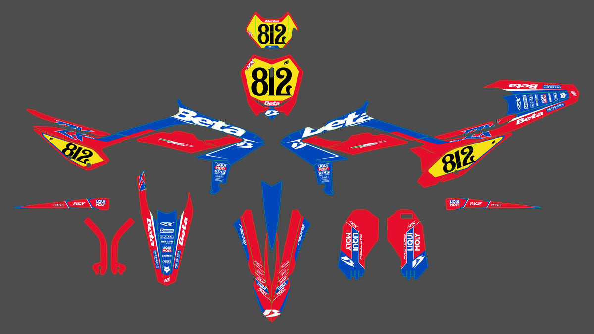 kit gráfico BETA RR Enduro 2020-2022 - TORQIX