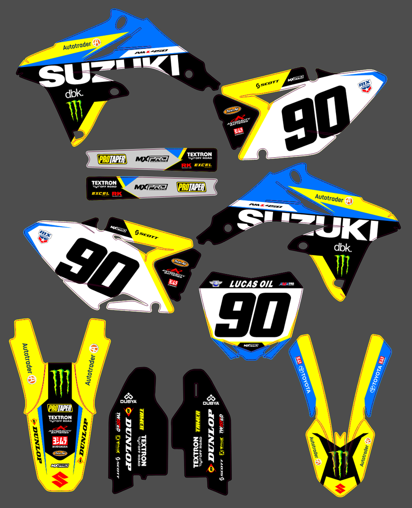 Kit déco BETA RR Enduro 2020-2022 - ZYNXAR
