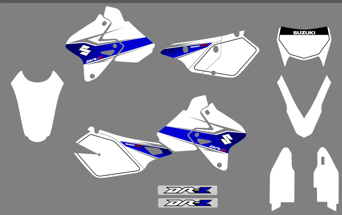 Kit déco SUZUKI DRZ 400 - THRAXON