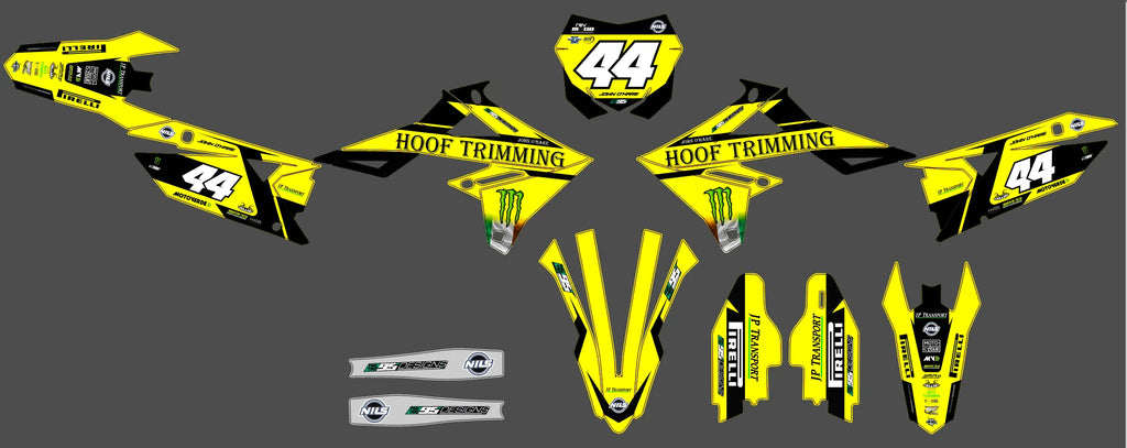 Kit déco BETA RR Enduro 2020-2022 - ZYNKOR