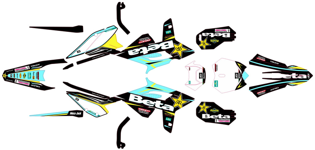 Kit déco BETA RR Enduro 2020-2022 - SKORCH