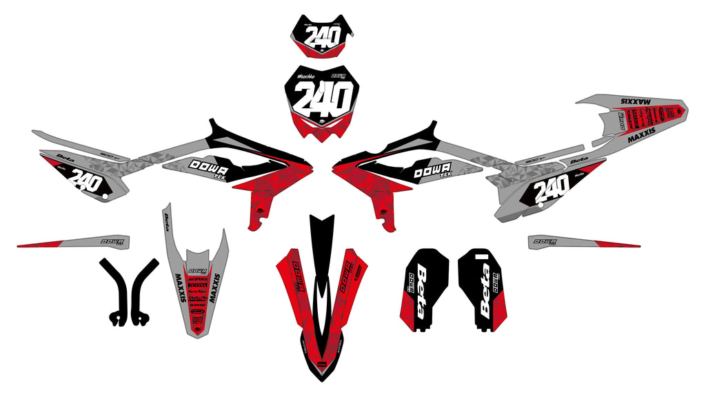 Kit déco BETA RR Enduro 2020-2022 - SKORCH