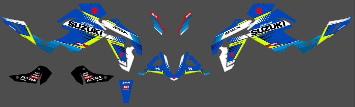 Kit Déco SUZUKI GSX S 1000 / 950 2021-2023 - SKORCH