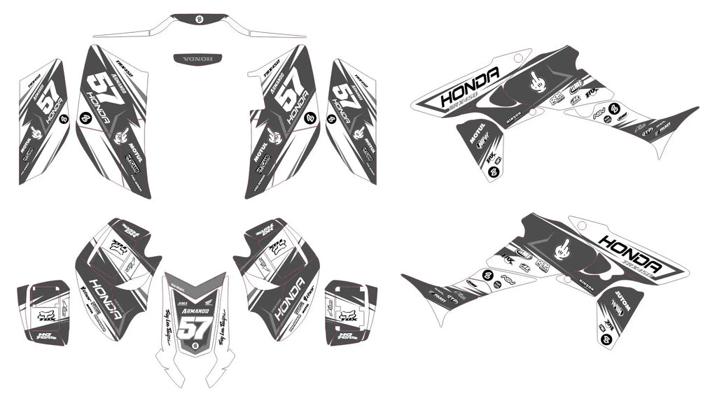 Kit déco BETA RR Enduro 2020-2022 - VORTRIX