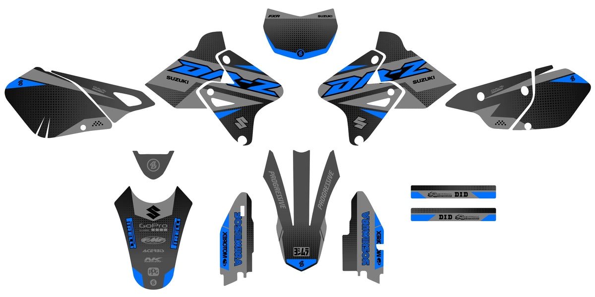 graphics kit SUZUKI DRZ 400 - FEROX